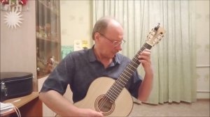 "Не брани меня, родная". Музыка А. Дебюка, обр. С. Орехова, ред. для 6-струнной гитары М. Елютина