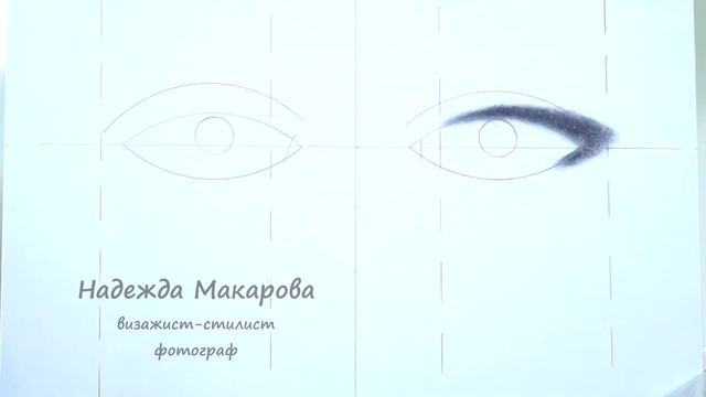 Коррекция близко распложенных глаз. Графика