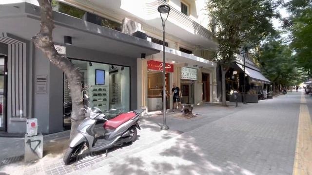 Greece Thessaloniki Shopping Str. Virtual Walk ??Виртуальная прогулка по улице шопингтерапии ?