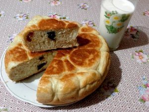 "Обезьяний" хлеб с сухофруктами в мультиварке