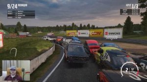 Wreckfest 2020 Maasten Motocenter Главный Круг в Обратном направлении. Гонки на автомобилях