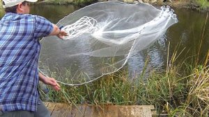 РЫБАЛКА НА КАСТИНГОВУЮ СЕТЬ КАРАСЬ