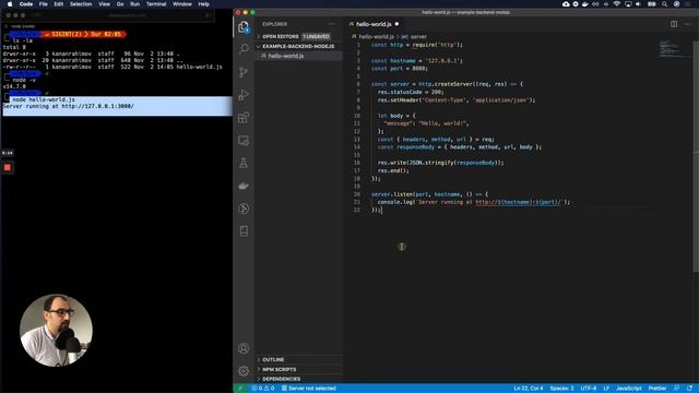 Building JSON API in Node.js (Part 1): Start a Node.js web app - #CodingSession смотреть онлайн