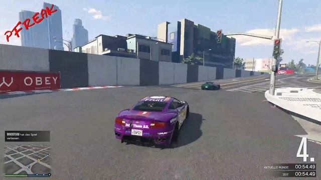 Mimimi Sonntag  GTA V Online CUSTOM MAP RENNEN 293