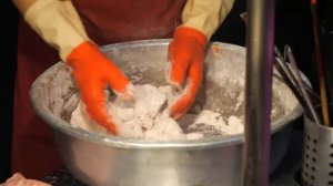 Can't Resist！Popular Fried Pork with Secret Sauce / 人氣必吃！祖傳秘製紅糟肉, 台北美食 - Taiwanese Street Food