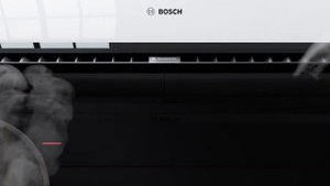 Bosch accent line carbon black GlassDraft ventilation