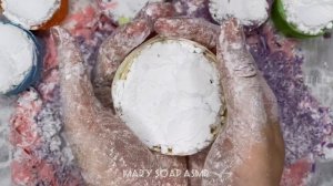 Розы из мыла с крахмалом/ Soap roses with starch/ ASMR/ АСМР/ сухое мыло/ хруст мыла/ dry soap/rela
