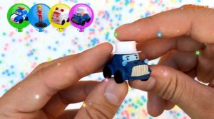 ШАРИКИ С СЮРПРИЗАМИ. Открываем Шоколадные Сюрпризы с игрушками Робокар Поли