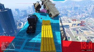 МАШИНА-РАМПА vs ТАРАН! ЧТО БУДЕТ НА ЛИЦОМ К ЛИЦУ? Спуск Лицом К Лицу Стенка На Стенку В Гта 5 Онлай