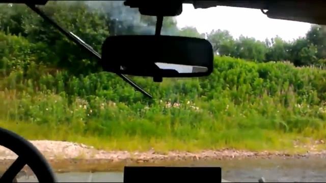 Брод через р.Косьва | Ослянка | д.Большая Ослянка! смотреть онлайн