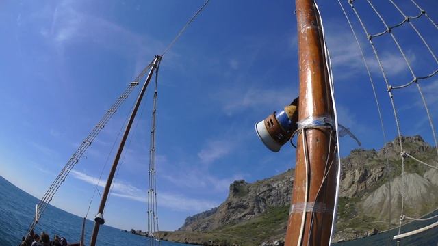 Коктебель. прогулка по морю. май 2016 г.(19) смотреть онлайн