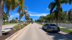 Driving Through Marco Island Florida 4K UHD
