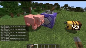 Minecraft. Команды на "превращение" в моба.