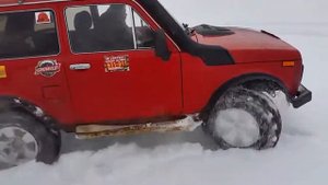 Поведение форвард сафари 540 на мокром снегу)