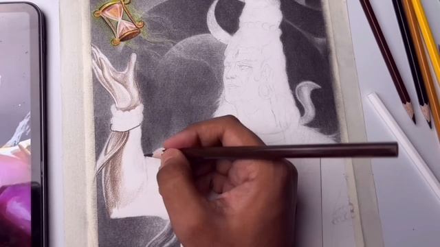 Lord Shiva Drawing,  Camlin Art Products Review ?