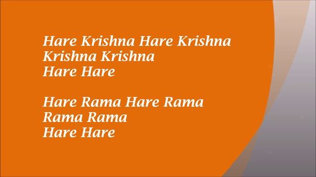 Hare Krishna Maha Mantra ( Liberation Mantra ) смотреть онлайн