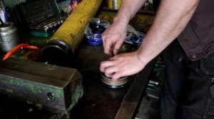 Ремонт гидроцилиндра экскаватора МТЗ "Петушок", замена штока и ремкомплекта