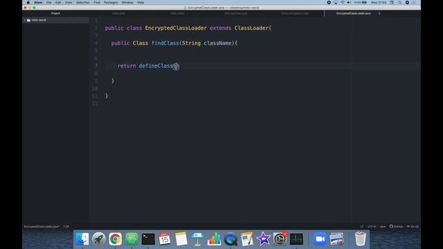 Encrypt and Decrypt Java Codes in the Runtime смотреть онлайн