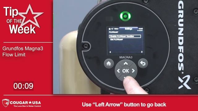 Grundfos Magna3 Flow Limit - Cougar USA Tip of the Week смотреть онлайн