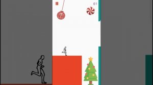 Stickman Santa Christmas Run | Android Gameplay.