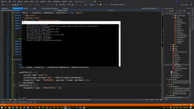 Migrating Moonieze into React app into a .NET Core React Js App Part 1 смотреть онлайн