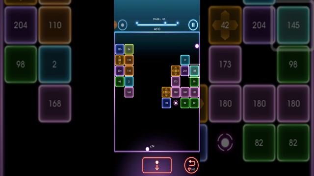 Bricks Breaker Quest - 165 level cleared, 3 stars смотреть онлайн