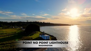 Sunset Serenity: Point No Point Lighthouse and Hansville Views