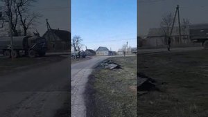 Российские войска из с  Орлянское направляются в сторону Васильевки  Запорожская область