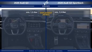 2020 Audi Q3 vs 2020 Audi Q3 Sportback (technical comparison)