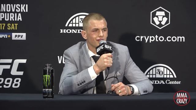 Ian Garry rips reporter for criticism, calls Colby Covington “a piece of sh*t” wants to choke him