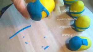 Торт Миньоны !!! Как сделать миньонов из мастики  / Minion Theme Cake  !!!