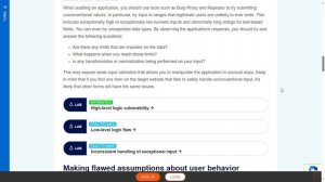 Business Logic Vulnerabilities Read-through - Web Security Academy