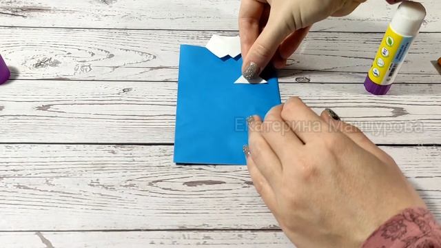 Поделка (открытка) папе ко Дню отца