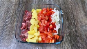 Как приготовить ужин за 10 минут работы, сегодня покажу вкусный рецепт с мясом. #18