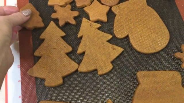 Новогодние прянички#New Year's gingerbread#Изготовление и оформление новогодних пряничков