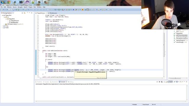 Programming Flappy Bird in Java! (Full Tutorial) смотреть онлайн
