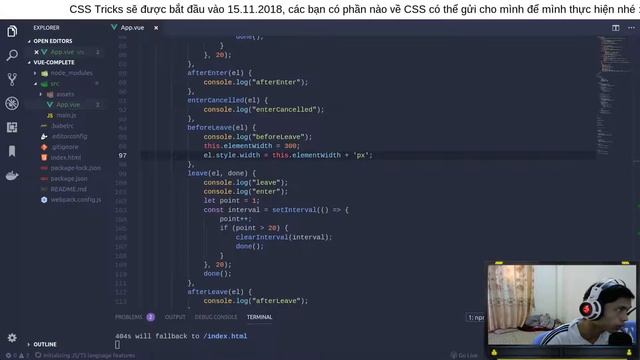 Ep14 | #10 | Tạo một hiệu ứng Javascript hay ho Vue.js - RHP Team