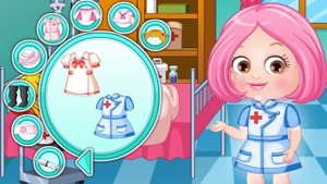 Baby Hazel Doctor Dressup (Малышка Хейзел доктор) - прохождение игры