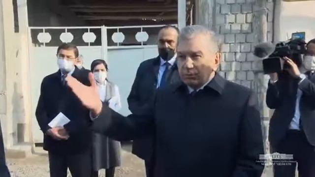 Шавкат Мирзиёев фаргона буйлаб кузатув утказди