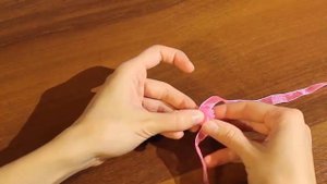 Миниатюрная розочка из ленты быстро легко! Простой способ сделать красивый цветок- розу из ленты!