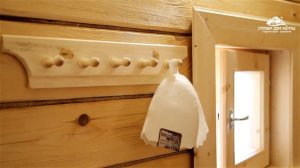 #Баня 5х6 из бруса 150 на 150 видео обзор