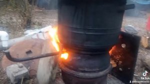 Ты не поверишь!, Печка на отработке 👍😂