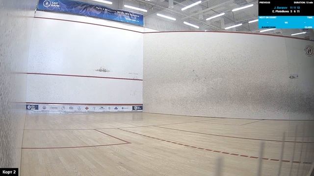 Корт 2. Beginners squash league 22/23, 8 этап. 23.04.23 смотреть онлайн