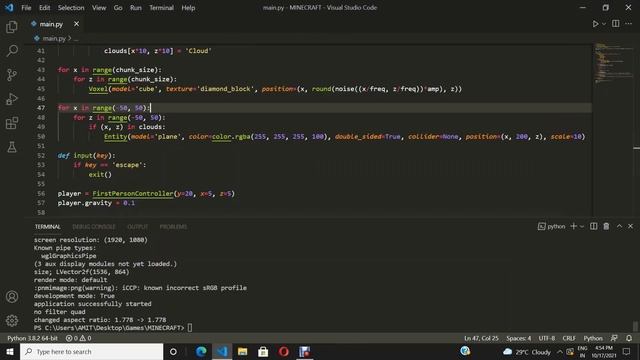 How to make Minecraft using python (part 2) смотреть онлайн