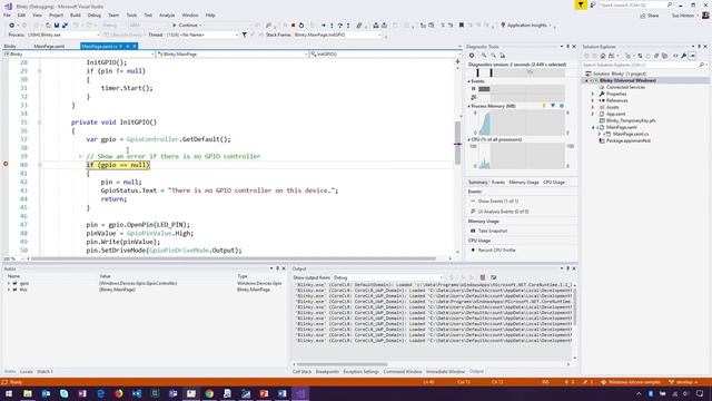 Windows IoT 2 Creating running debugging with Pi hardware from VS Getting Started Series смотреть онлайн