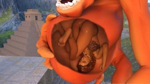 MONSTERS EAT JUNGLE GIRL (VORE)