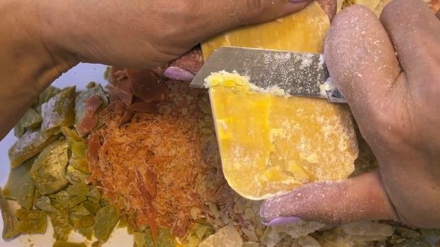 Cutting Dry Retro Soap / ASMR / Ретро мыло / Режу сухое мыло / АСМР
