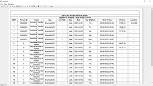 Инструкция: как делать отчеты по учету рабочего времени с терминалов доступа hikvision  в ivms