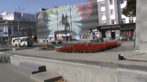 Памятник танк в городе Орле, Сквер танкистов, город Орёл