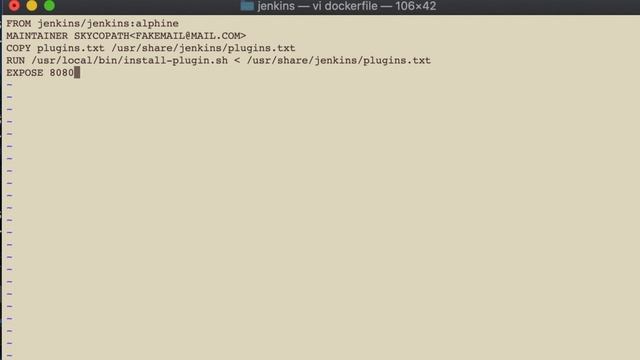 How to run Jenkins in docker container from scratch смотреть онлайн